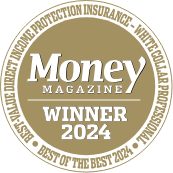 Money Magazine Best value direct income protection insurance, white collar professionals 