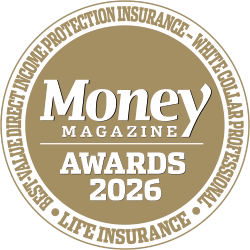Money Magazine Life Insurance Awards 2026 – Best Value Direct Income Protection Insurance, White Collar Professional