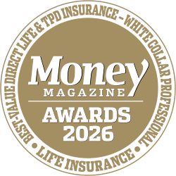  Money Magazine Life Insurance Awards 2026 – Best Value Direct Life and TPD Insurance, White Collar Professional