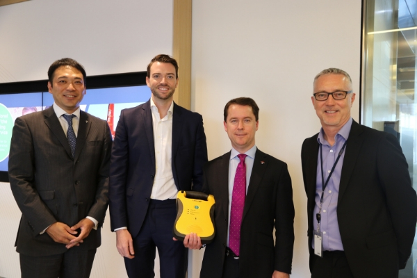 RFDS and TAL fundraising defibrillators for outback Australia