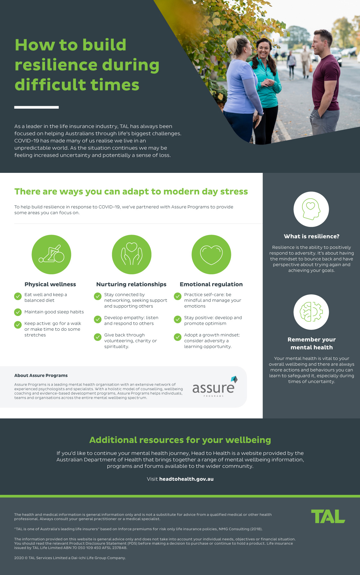 How to build resilience during difficult times and ways to adapt to modern day stress