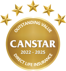 Canstar Direct Life Insurer - Outstanding Value 2022-2025